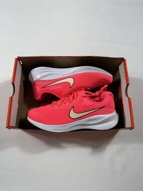 New Women’s Size 8 Hot Punch Nike Revolution 7 Running Shoes FB2208 602